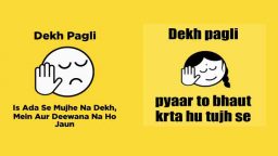 pagli attitude status in hindi