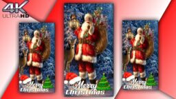 Merry Christmas Status 4k Full Screen 25th December Santa Claus Whatsapp Status Jingle Bells Status Download