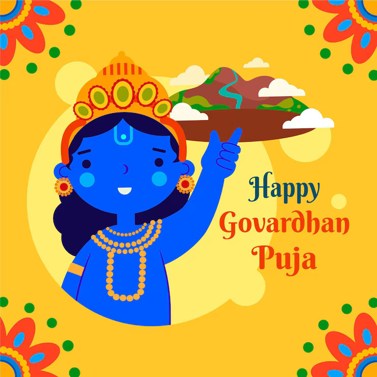 Govardhan Puja Whishes, Quotes, and Message 2024