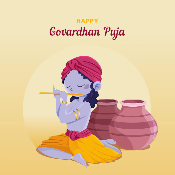 Govardhan Puja Whishes, Quotes, and Message 2024