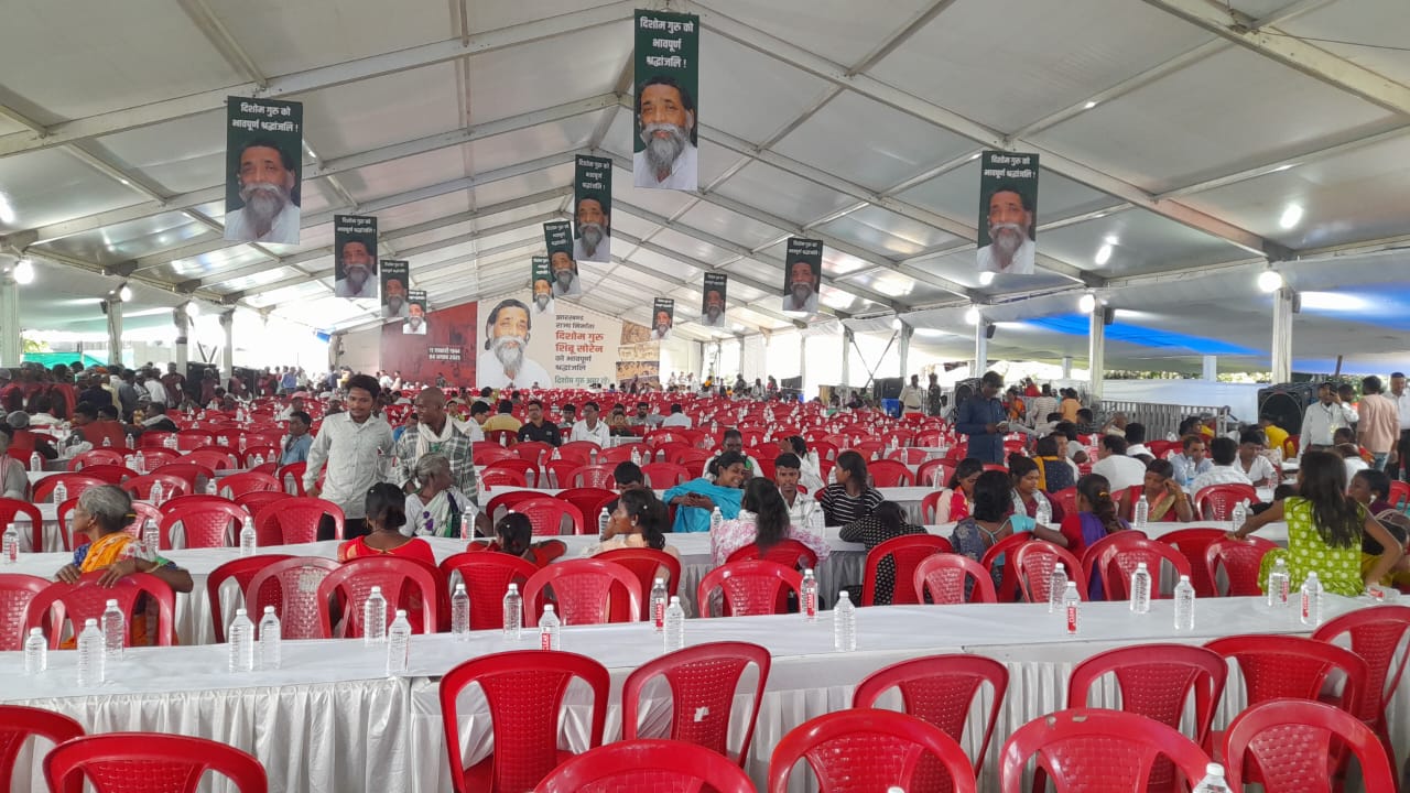 Shibu Soren Bhoj 2025, Nemra Dashakarm Bhoj, Rajnath Singh Nemra Bhoj, Baba Ramdev Shibu Soren, Jharkhand news Bhoj