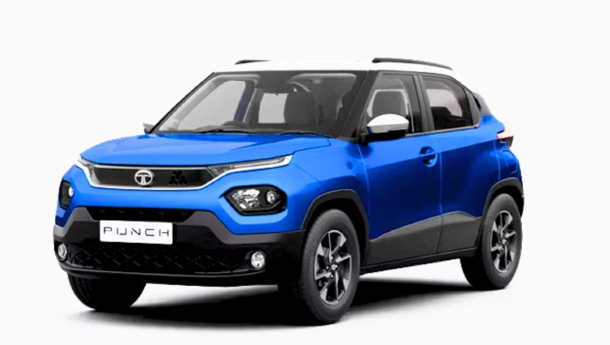 The upcoming 2025 Tata Punch Facelift, highlighting its new design and features.
