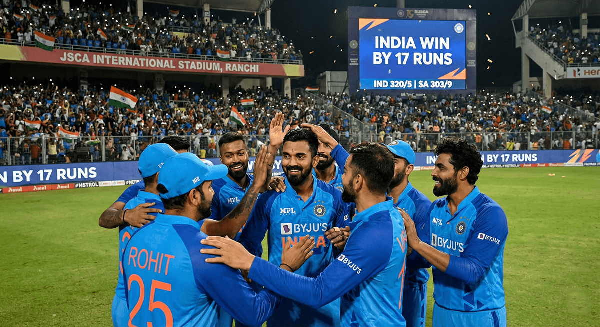 7 Amazing Moments from Ranchi Cricket Match Highlights