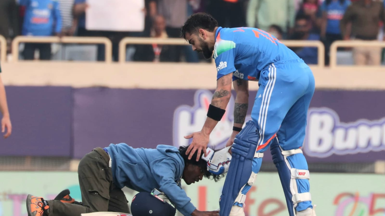 Virat Kohli Fan Ranchi Stadium