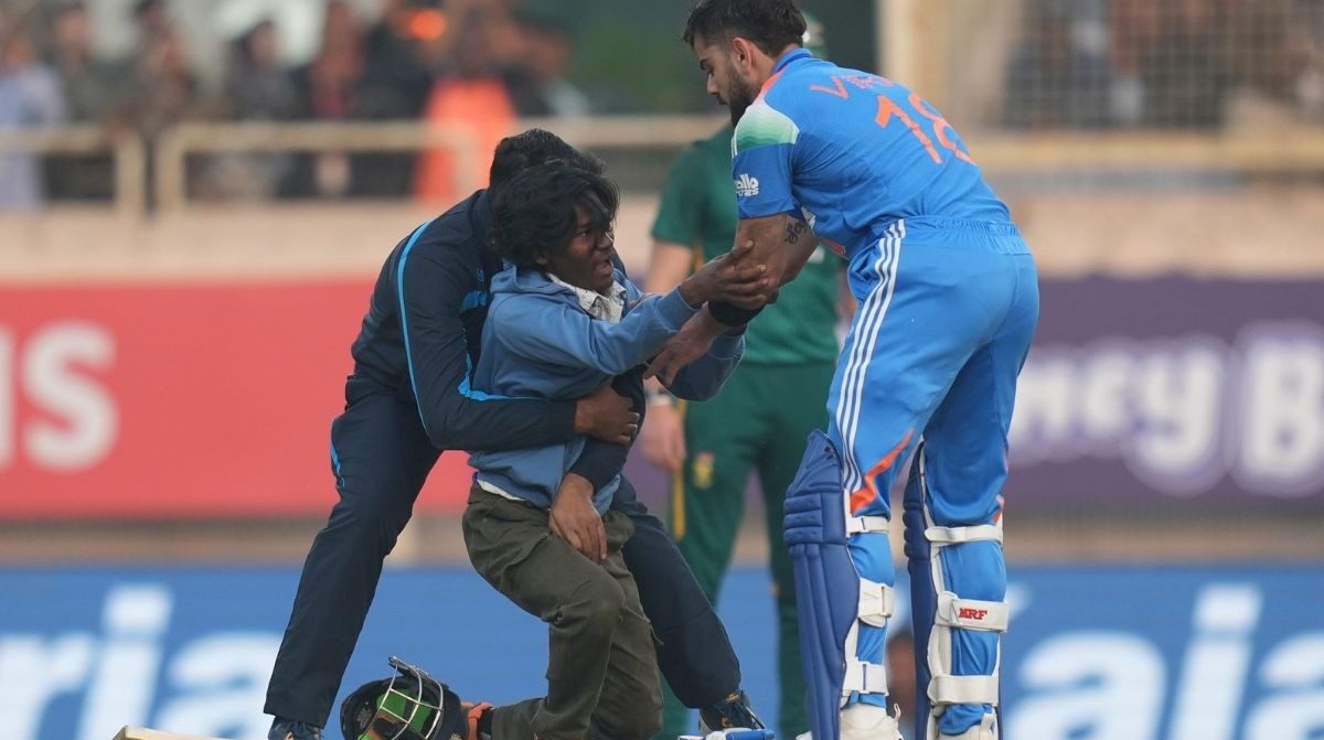 Virat Kohli Fan Ranchi Stadium